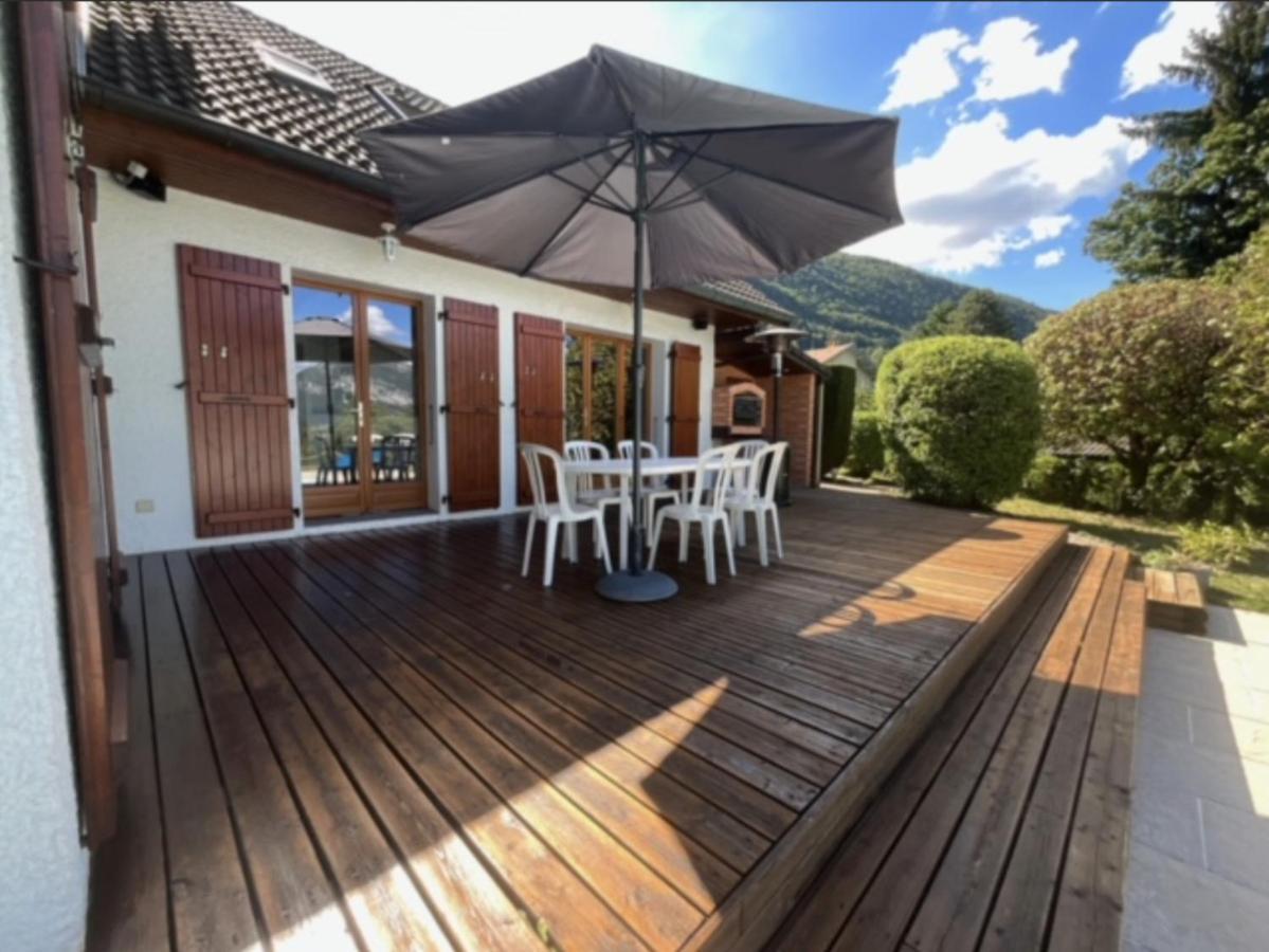 Villa Avec Piscine, Vue Lac Et Montagne Sévrier Exteriör bild